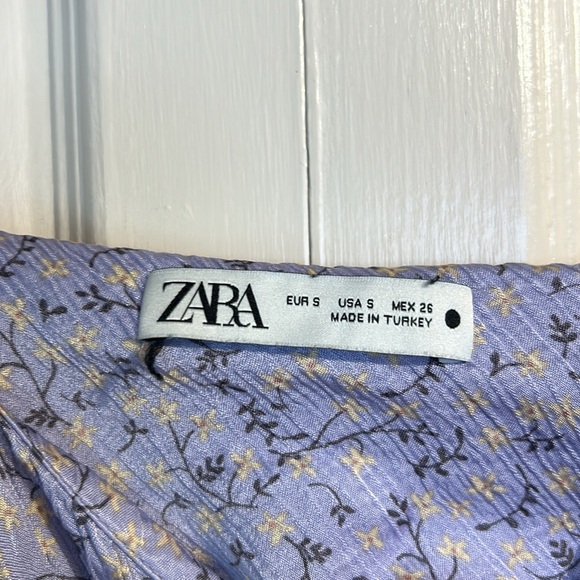 Zara Lavender Floral Mini Dress - Picture 5 of 5
